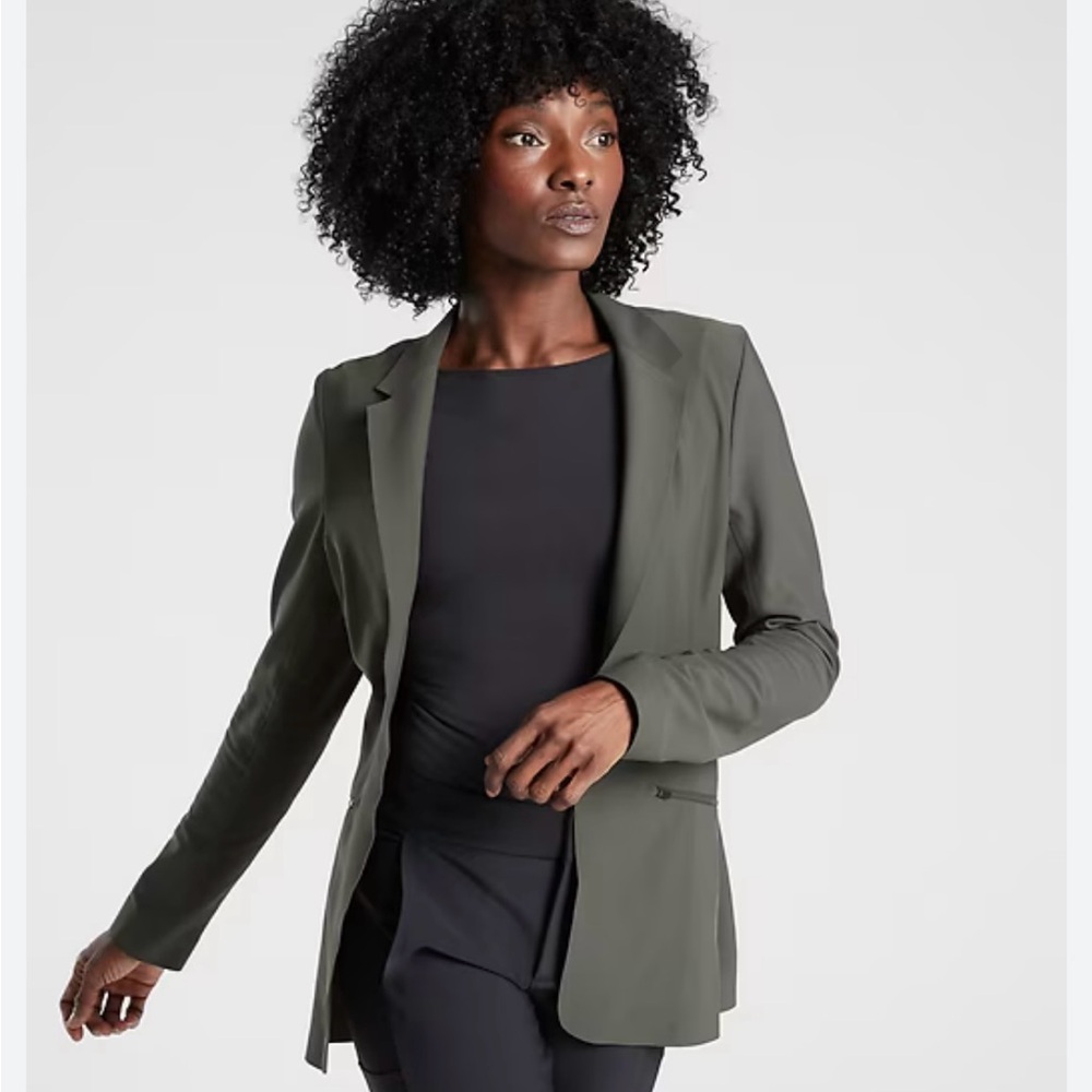 Athleta Interstellar Blazer Tailored Suit Jacket